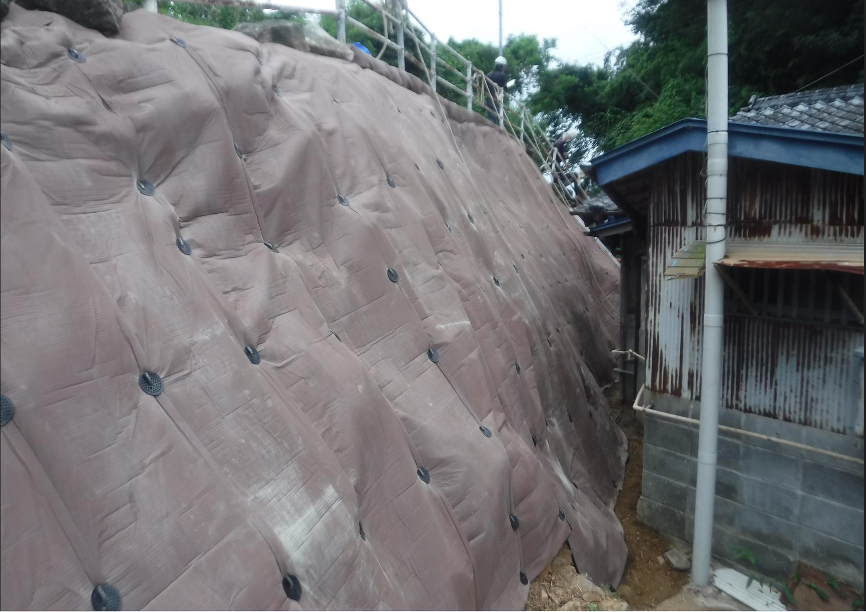 ドライマット施工完了状況