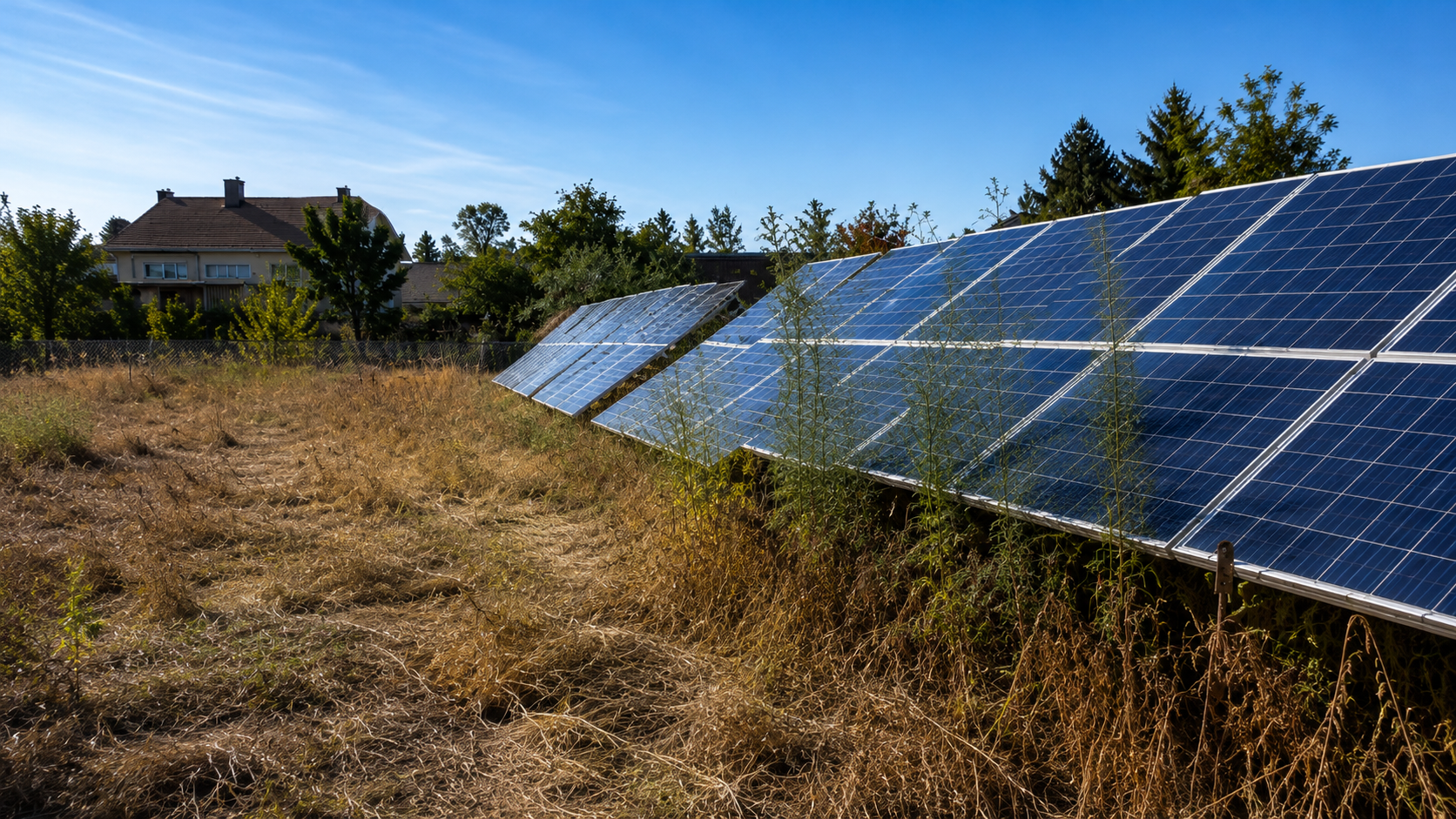 太陽光発電所と雑草問題